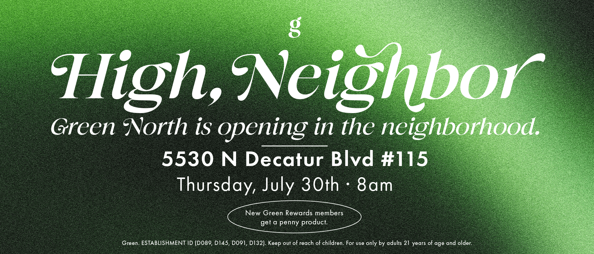 Green North Opens